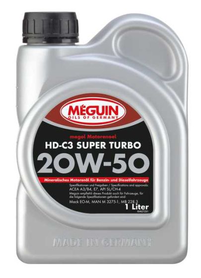 megol Motorenöl HD-C3 Super Turbo SAE 20W-50 • Motorenöle • Schuster & Sohn  Online-Shop