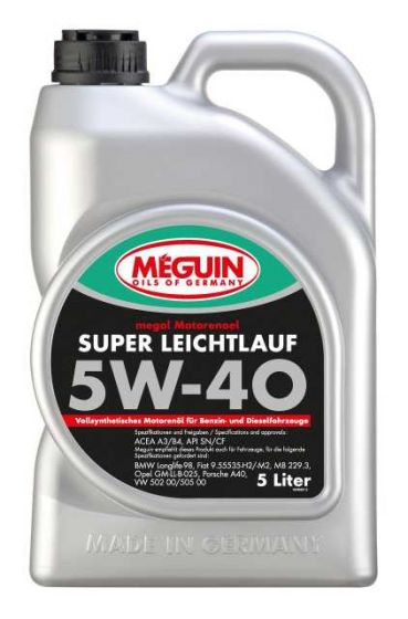 Meguin 5w40 super leichtlauf - Die hochwertigsten Meguin 5w40 super leichtlauf verglichen